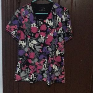 Scrub top, size medium